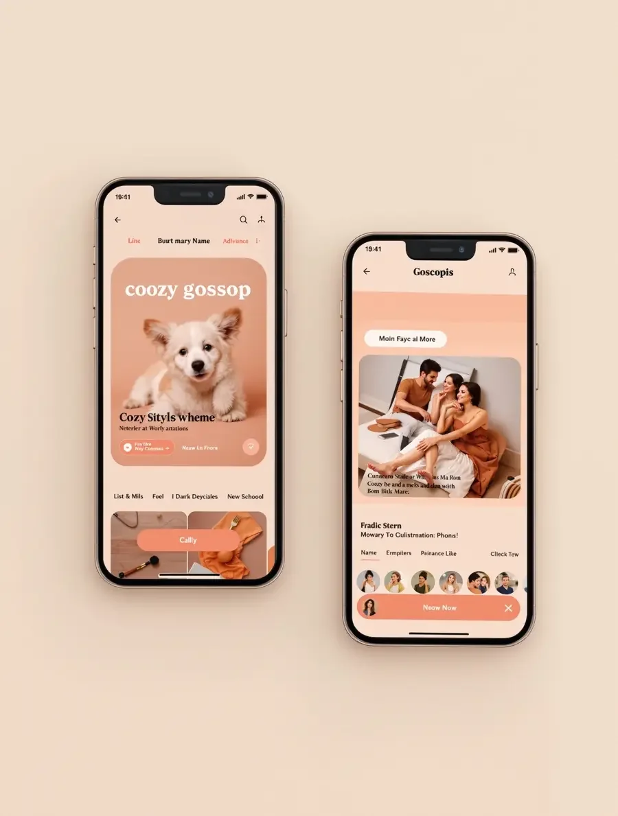 吾爱吃瓜 APP 今日热议界面展示